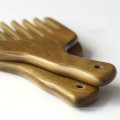 FQ marque nouvelle conception poche de bois de santal dent large massage peigne à cheveux